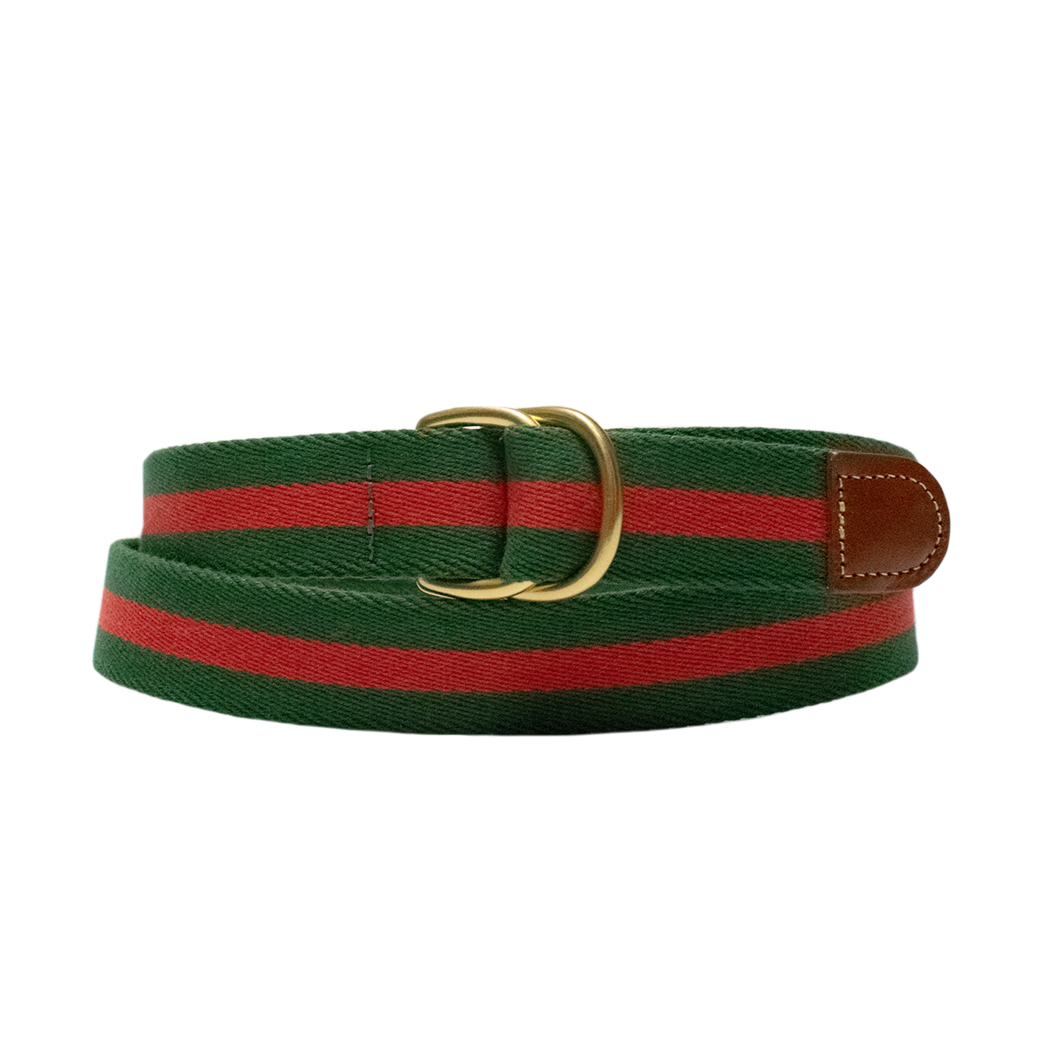 RED & GREEN UNBRANDED REPLACEMENT top STRAP & D-RINGS WITH RIVETS