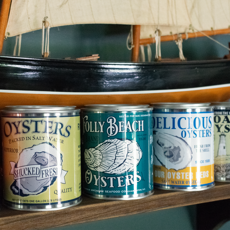 Oyster Tin Candle - Jasmine, Sea Spray, and Citrus / Superior Oysters