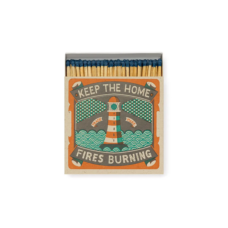 Keep The Home Fires Burning Match Box