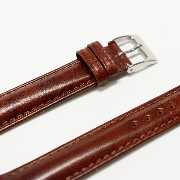 Chestnut Genuine Italian Calfskin Watchband