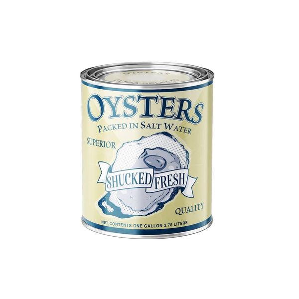 Oyster Tin Candle - Jasmine, Sea Spray, and Citrus / Superior Oysters
