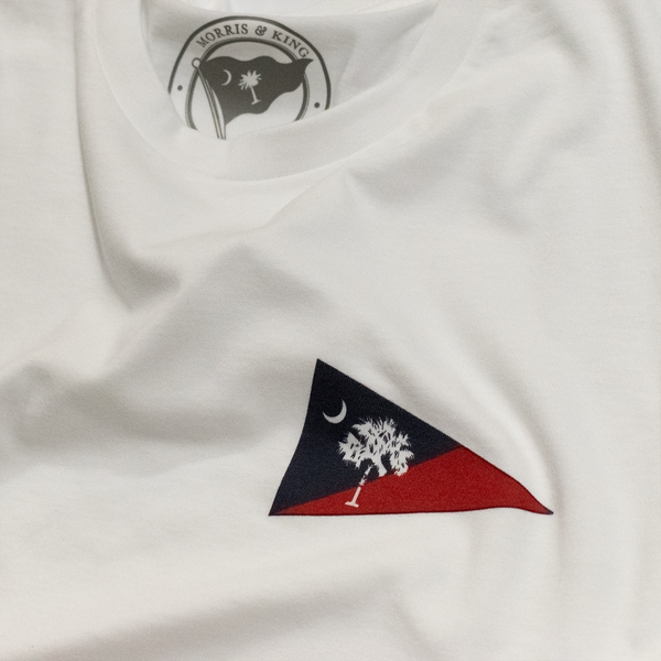 White Palmetto & Crescent Burgee T-Shirt