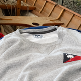 Grey Palmetto & Crescent Burgee Crewneck