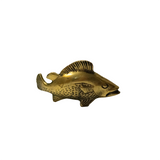 M&K Vintage - Brass Fish Paperweight (1970s)