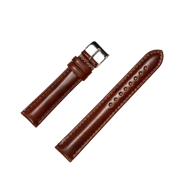 Chestnut Genuine Italian Calfskin Watchband