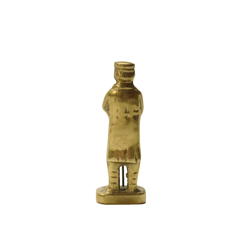 M&K Vintage - Miniature Brass Captain Figure (1960s)