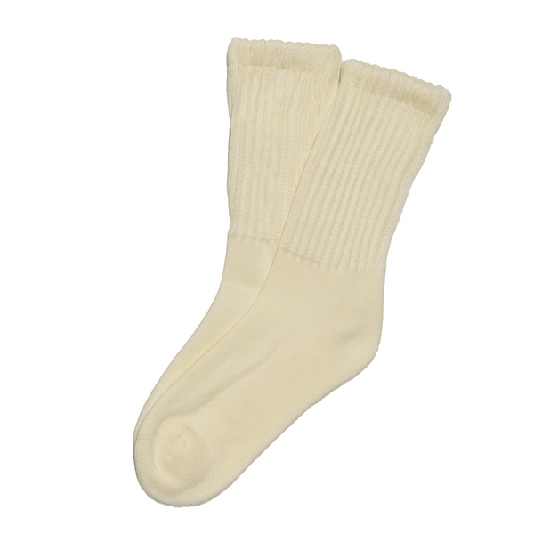 Cream Deck Socks