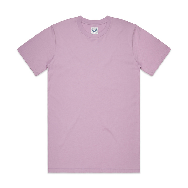 Lavender Combed Cotton T-Shirt