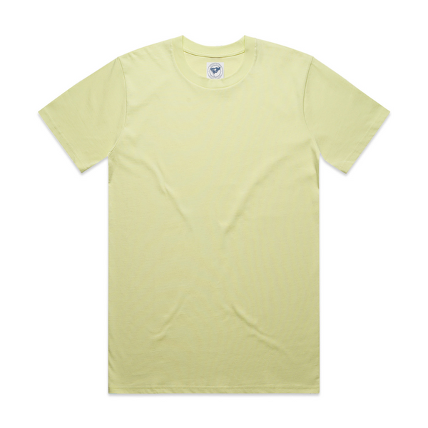 Lime Combed Cotton T-Shirt