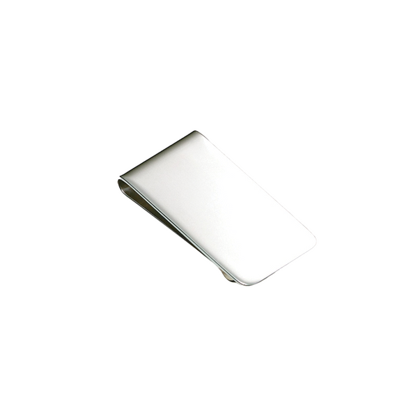 Plain Money Clip - Sterling Silver