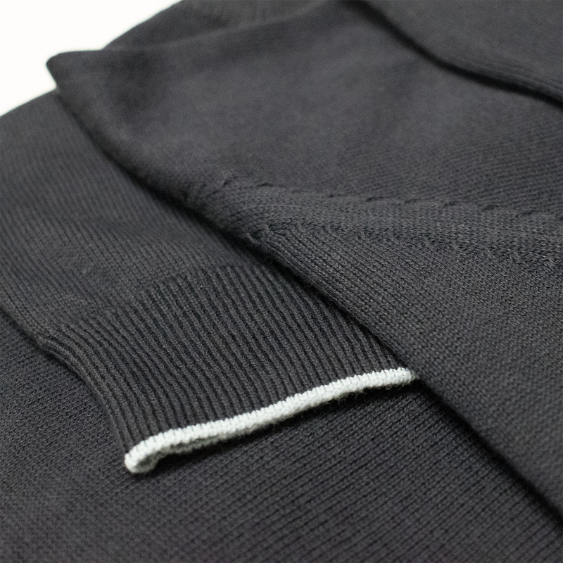 Dark Navy Palmetto & Crescent Lightweight Sweater