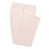 Pink / White Seersucker Trousers - Classic Fit