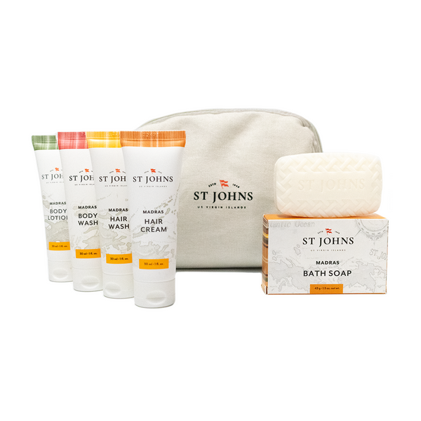 St Johns Travel Size Madras Dopp Kit