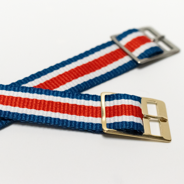 Red / White / Blue Watch Strap