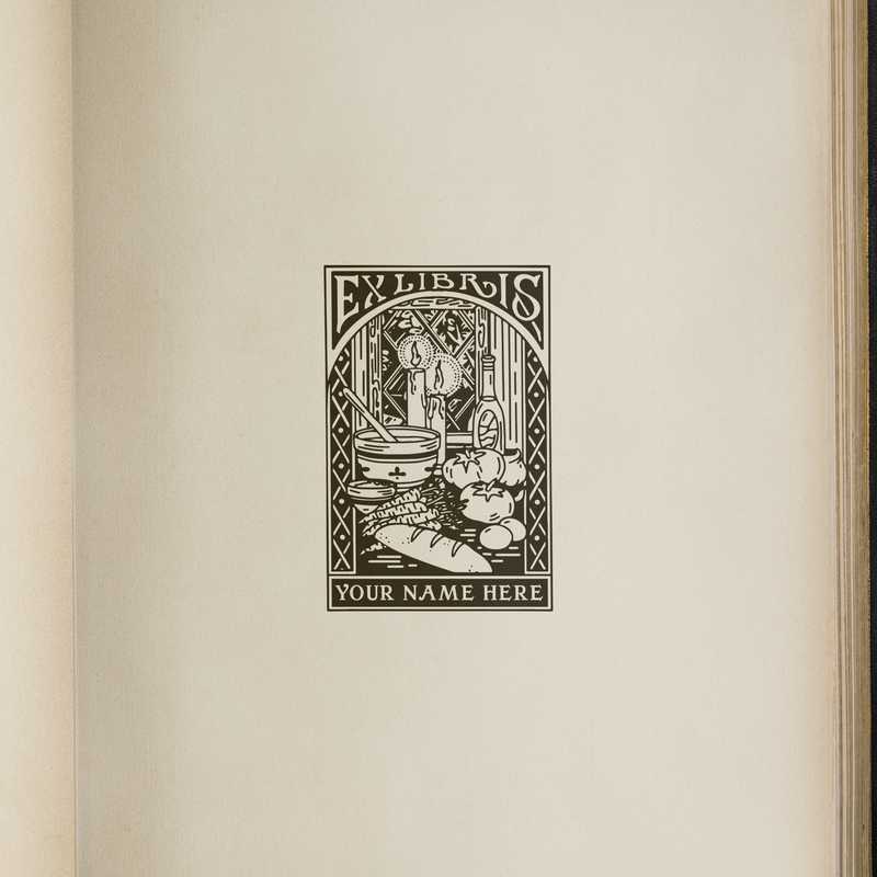 Personalized Bookplate – Morris and King